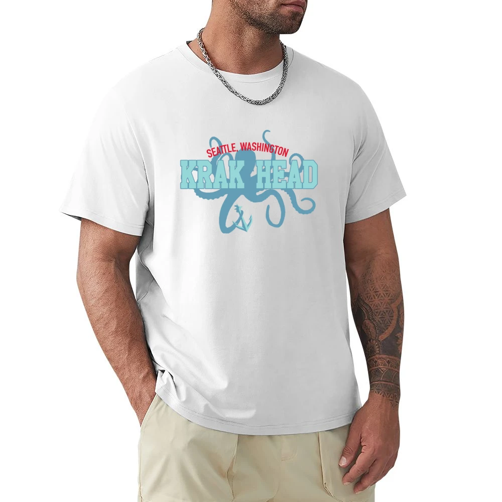 Seattle Washington Krak Head Hockey Fan Premium Men T-shirt