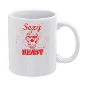 Sexy Beast Funny Joke White Mug
