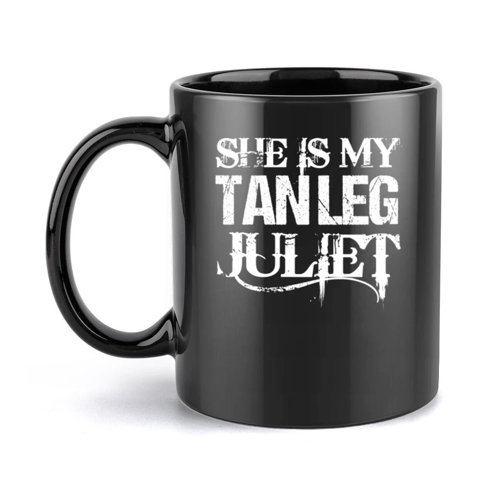 She Is My Tan Leg Juliet Country Music Aldean Fun Couples Graphic T Sh Black Mug