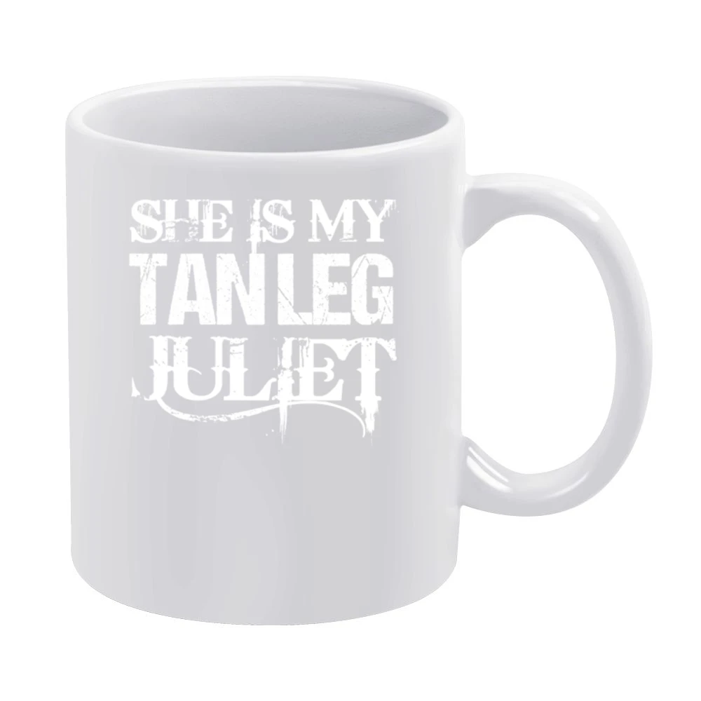 She Is My Tan Leg Juliet Country Music Aldean Fun Couples Graphic T Sh White Mug