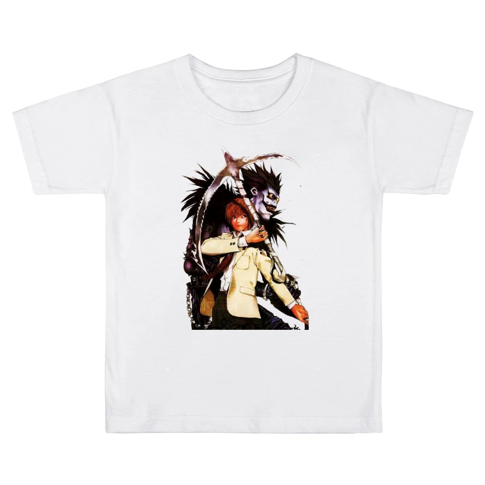 Shinigami Ryuk and yagami light Kira killer Death Note Kids Boys Girls T-Shirt