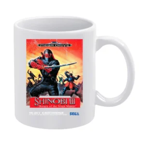 Shinobi 3 Return Ninja Master Sega Genesis Old School Retro Video Game White Mug