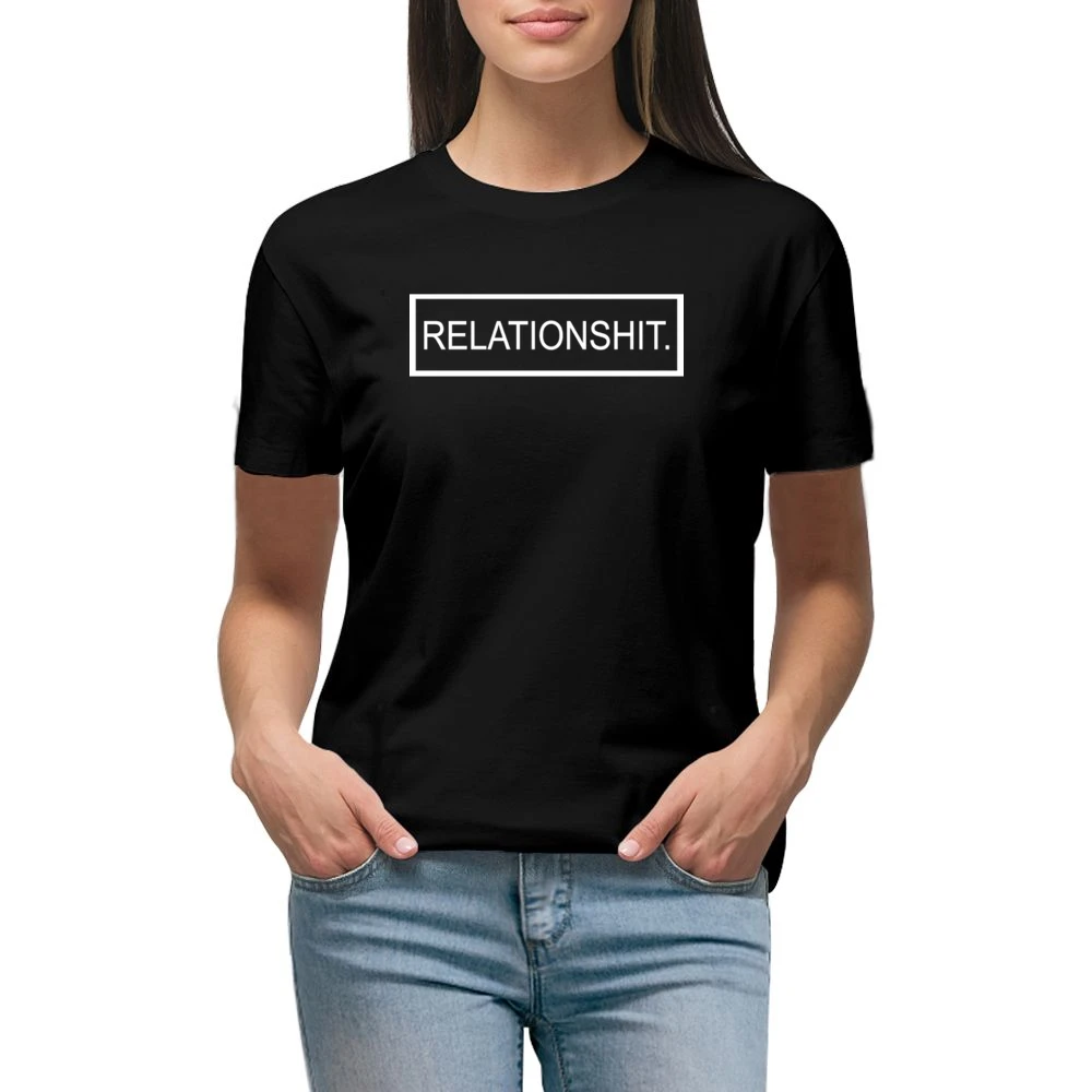 Shit Relationship Relationshit Funny Anti Love Break Up Graphic Couple Premium Women Ladies T-shirt
