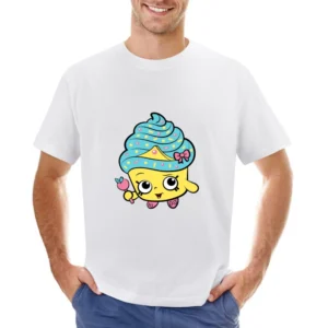 Shopkins Cupcake Queen Asian Size Men T-Shirt
