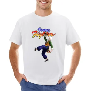 Shun Di Virtua Fighter Arcade Fighting Retro Video Game Character Fan Asian Size Men T-Shirt
