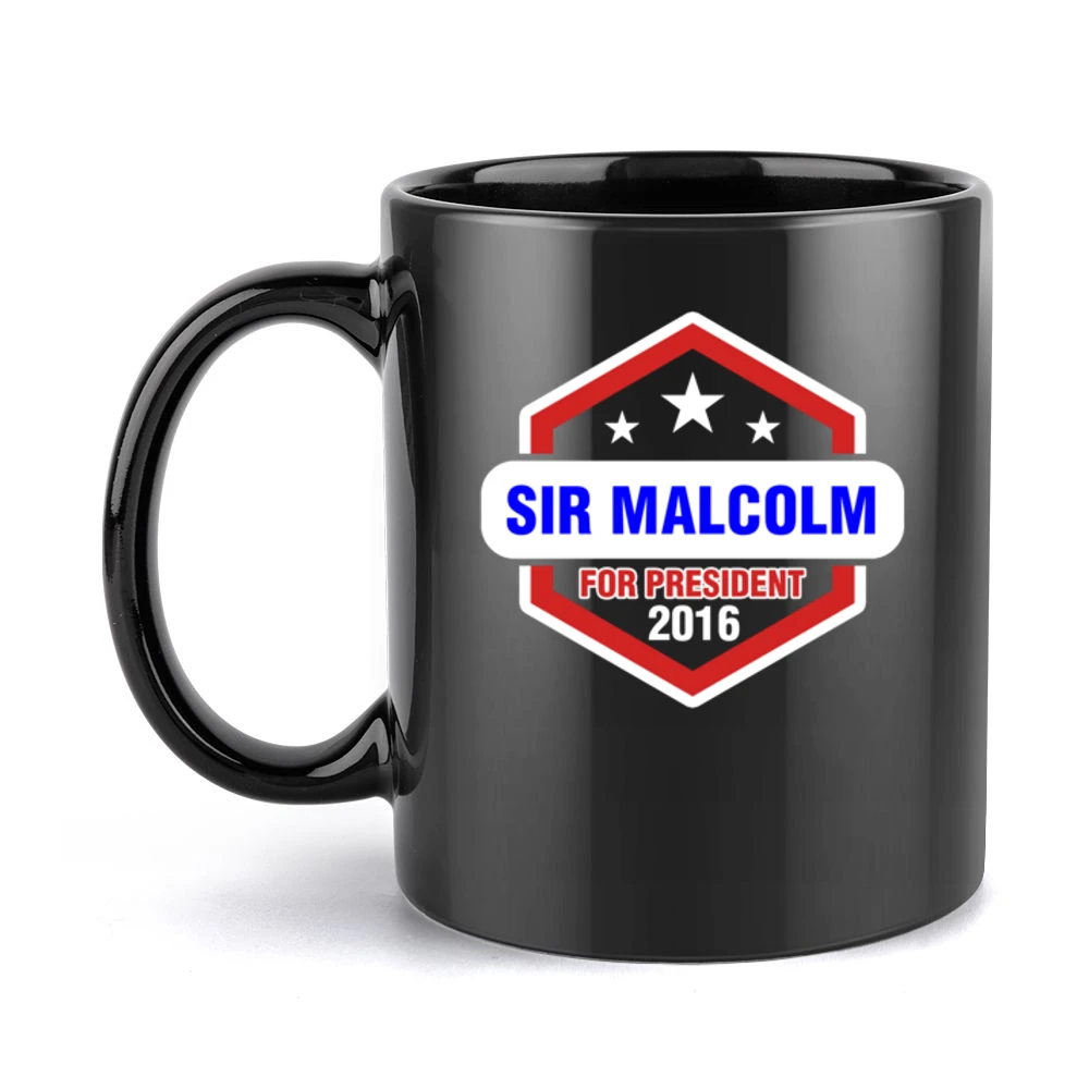 Sir Malcolm For President 2016 Penny Dreadful TV Show Black Mug