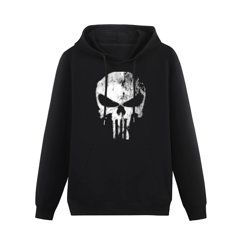 Skatter skull the punisher Men Hoodie With Pocket