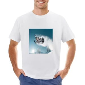 Ski Doo Snowmobile Jump Tshirt (all Styles And Colors Available) Asian Size Men T-Shirt