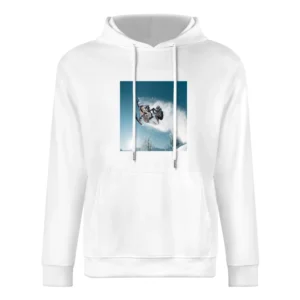 Ski Doo Snowmobile Jump Tshirt (all Styles And Colors Available) European Size Men Hoodie