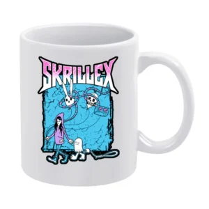 Skrillex Music Electronic Dj White Mug