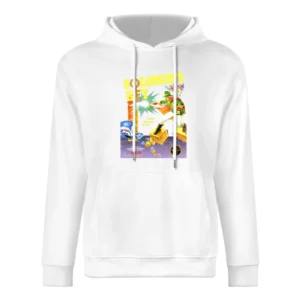 Solomon's Key Nes Nintendo Old School Retro Video Game Fan Distressed European Size Men Hoodie