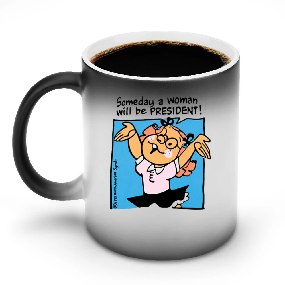 Someday A Woman Will Be President Vintage Controversial Walmart Americ Discoloration Mug