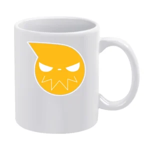 Soul eater manga anime yellow soul ghost White Mug