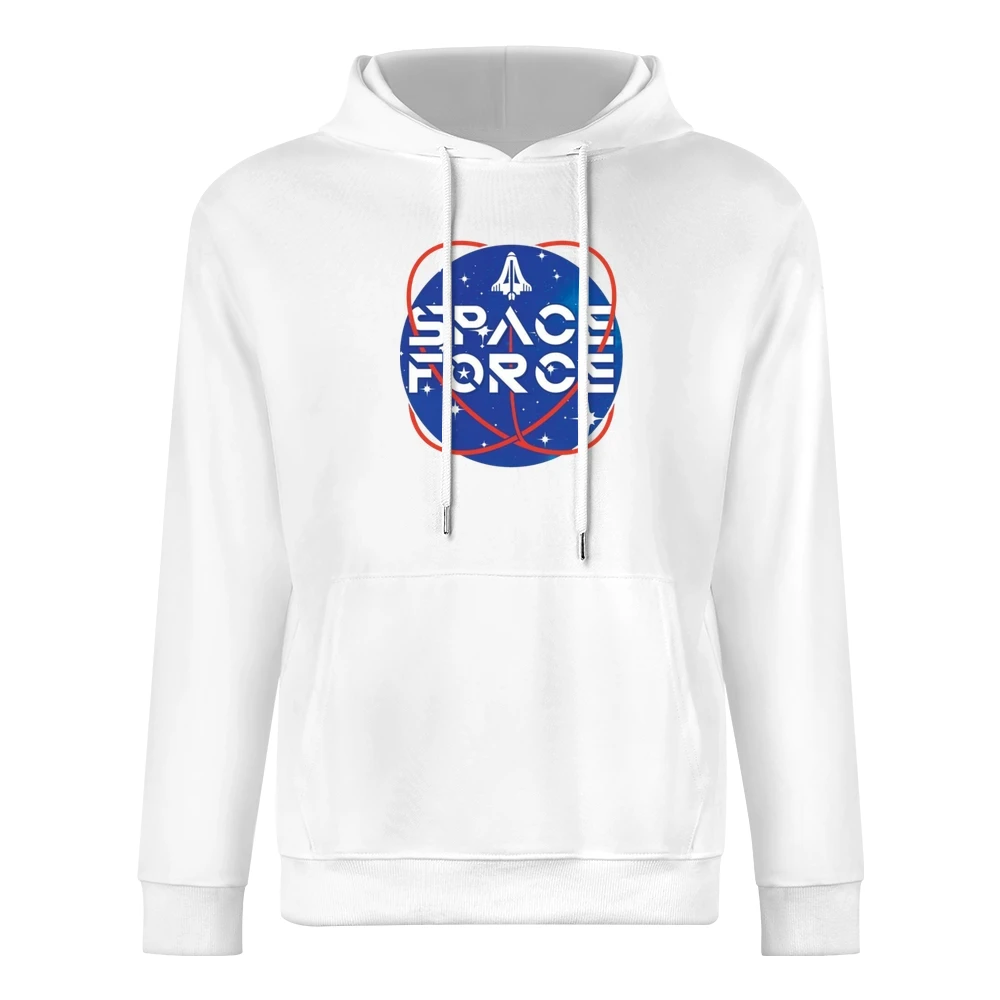 Space Force As Seen On Joe Rogan Funny European Size Men Hoodie