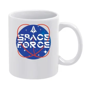 Space Force As Seen On Joe Rogan Funny White Mug