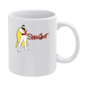 Space Ghost Fun Cool Vintage Style Distressed Graphic Retro Tv Show T White Mug