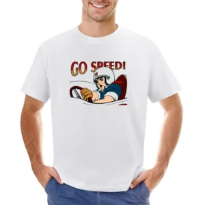 Speed Racer Classic Cartoon Asian Size Men T-Shirt