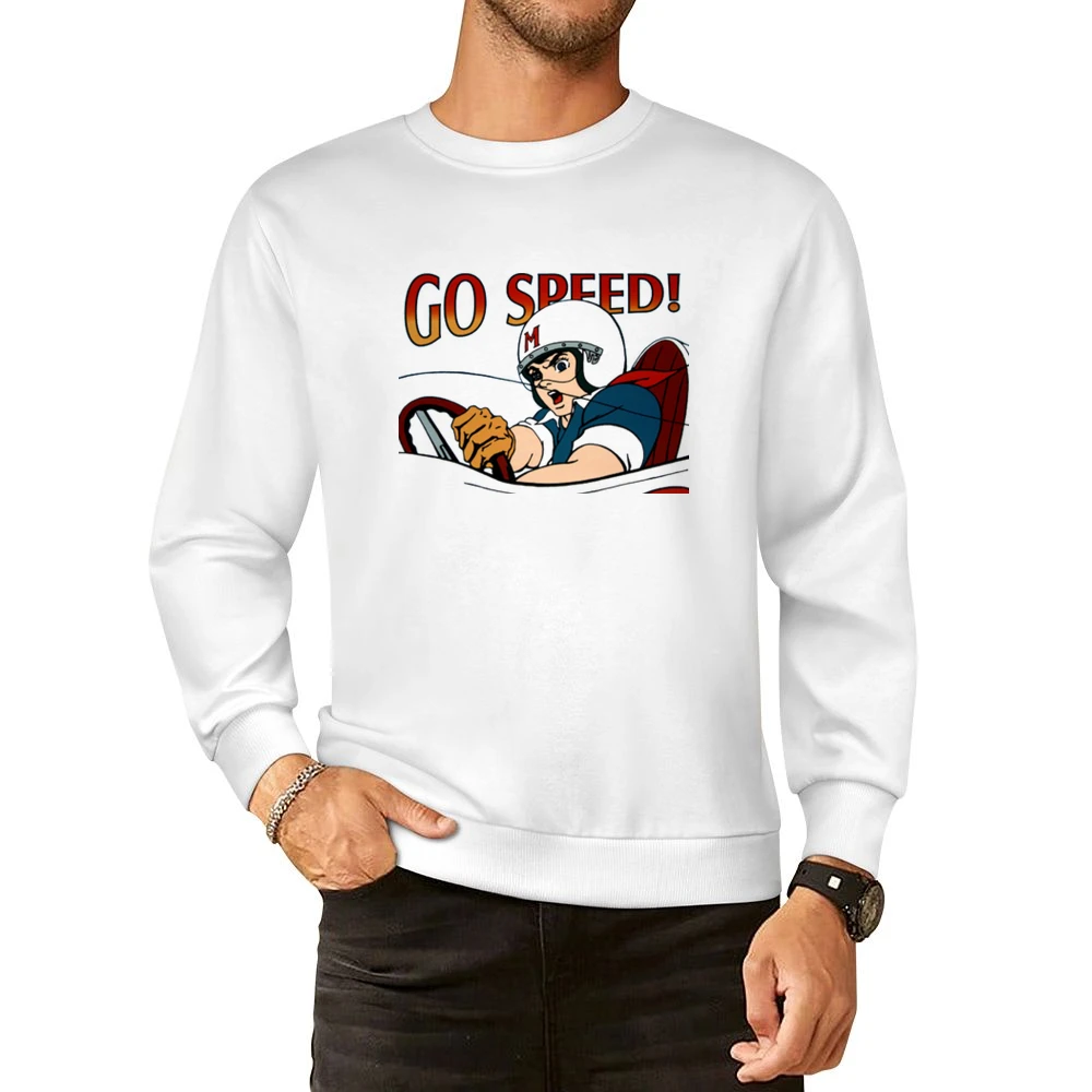 Speed Racer Classic Cartoon European Size Pullover Sweater