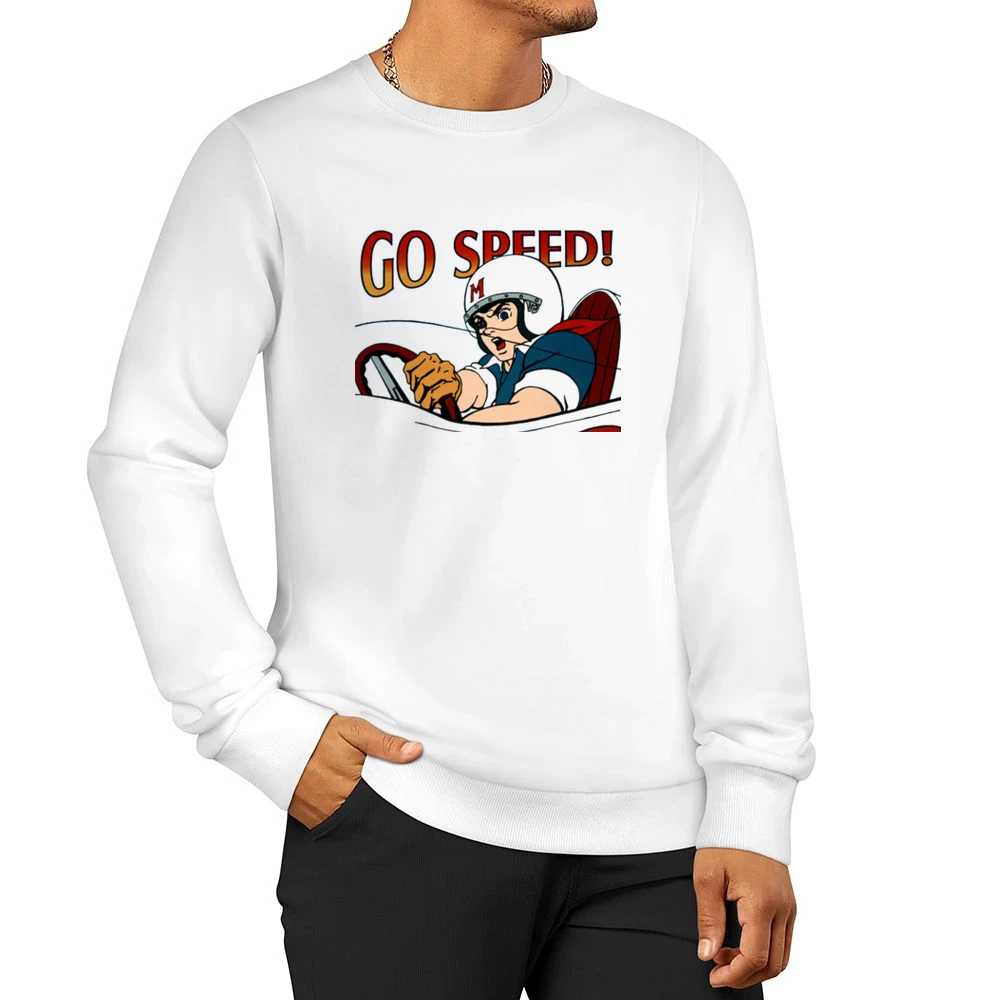 Speed Racer Classic Cartoon Men Pullover Sweatshirt