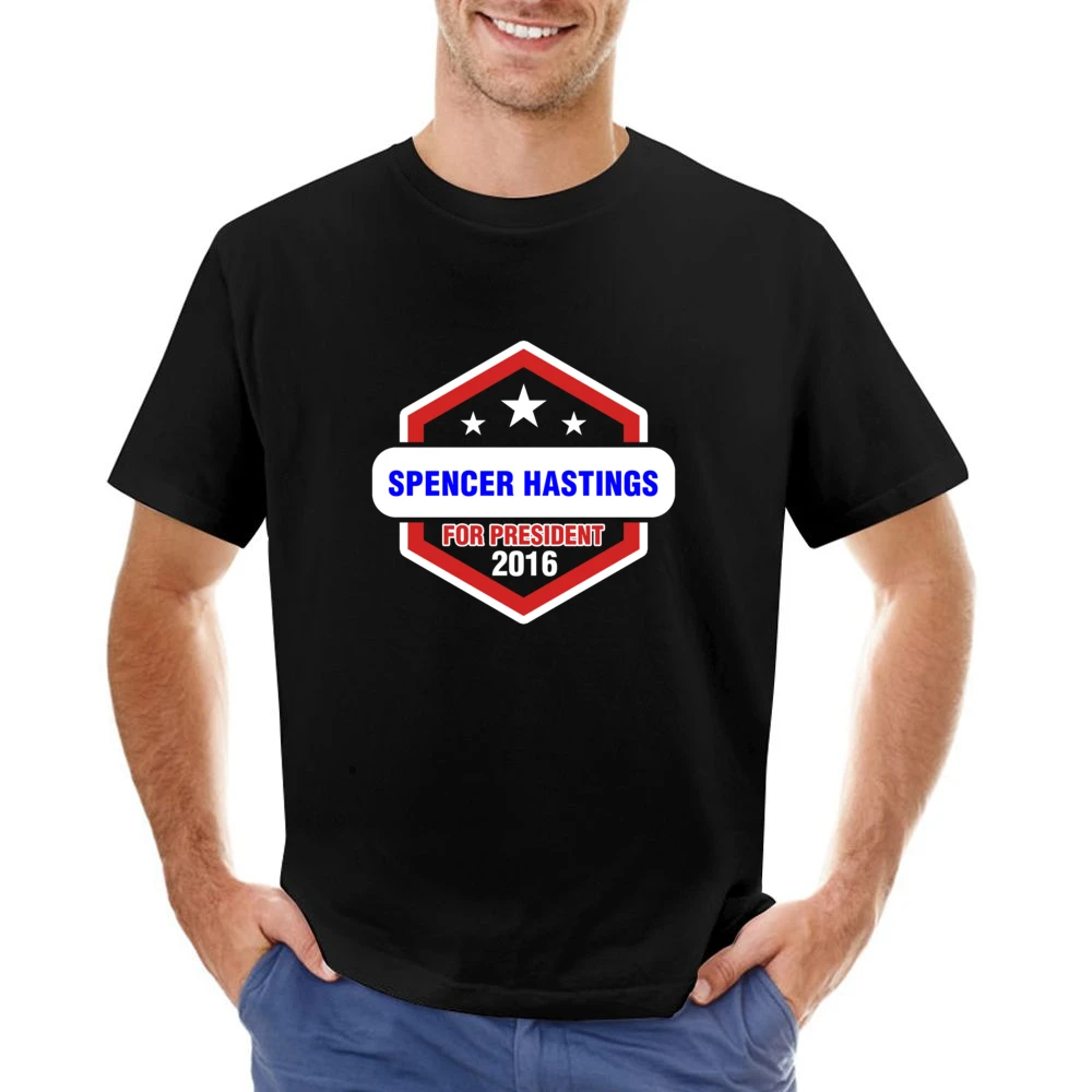Spencer Hastings For President 2016 Pretty Little Liars TV Show T Shir Asian Size Men T-Shirt