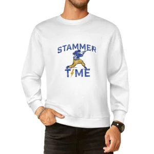 Stammer Time Steven Stamkos Hockey Playoffs Graphic European Size Pullover Sweater