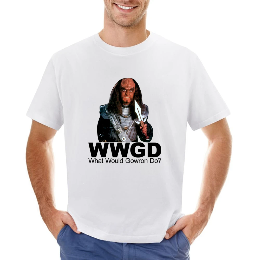 Star Trek What Would Gowron Do Asian Size Men T-Shirt