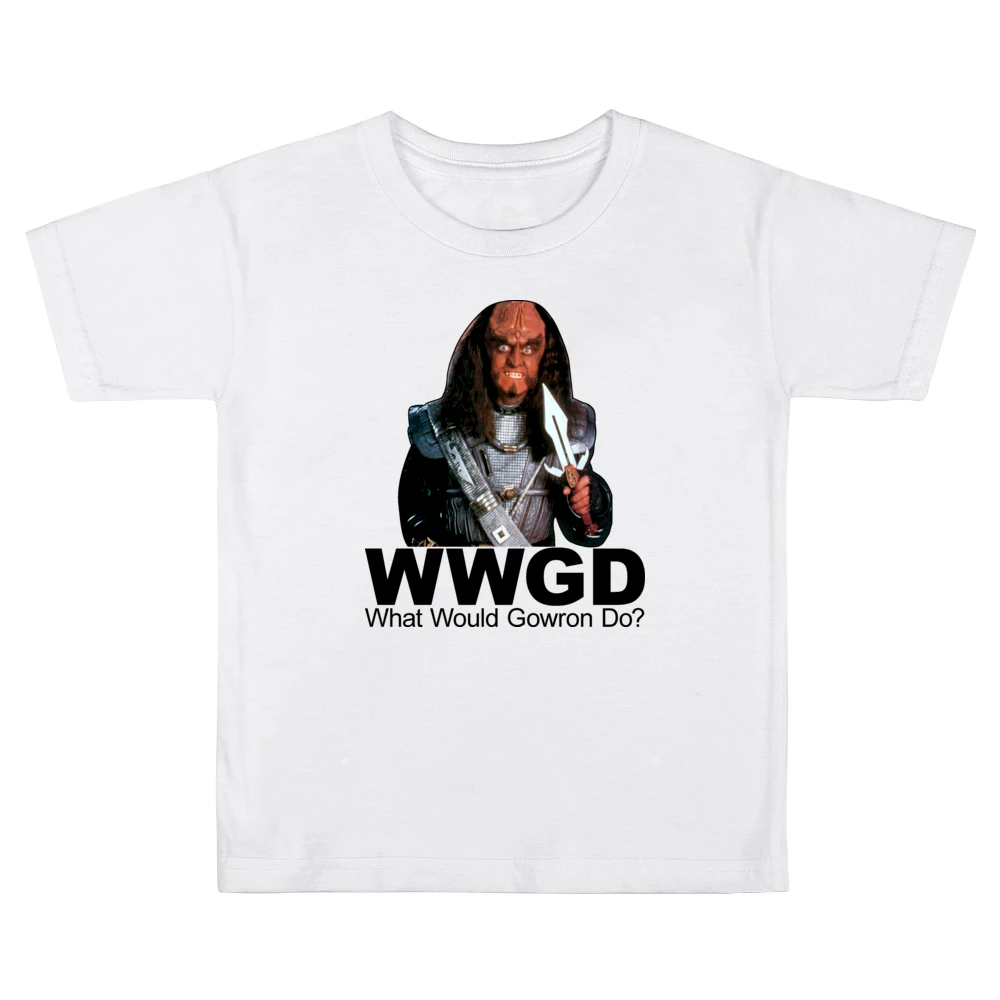 Star Trek What Would Gowron Do Kids Boys Girls T-Shirt
