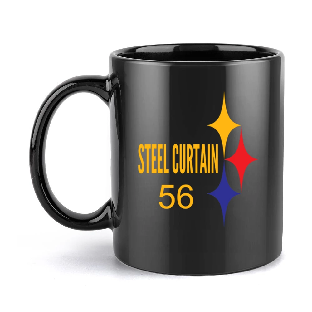Steel Curtain 56 Black Mug