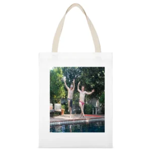 Step Brothers Will Farrel John C Reilly Tshirt (All Colors And Styles White Canvas Tote Shopping Bag