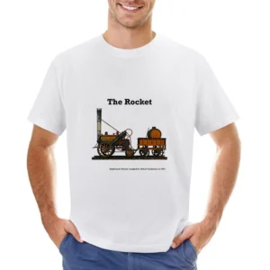 Stephenson's Rocket Asian Size Men T-Shirt
