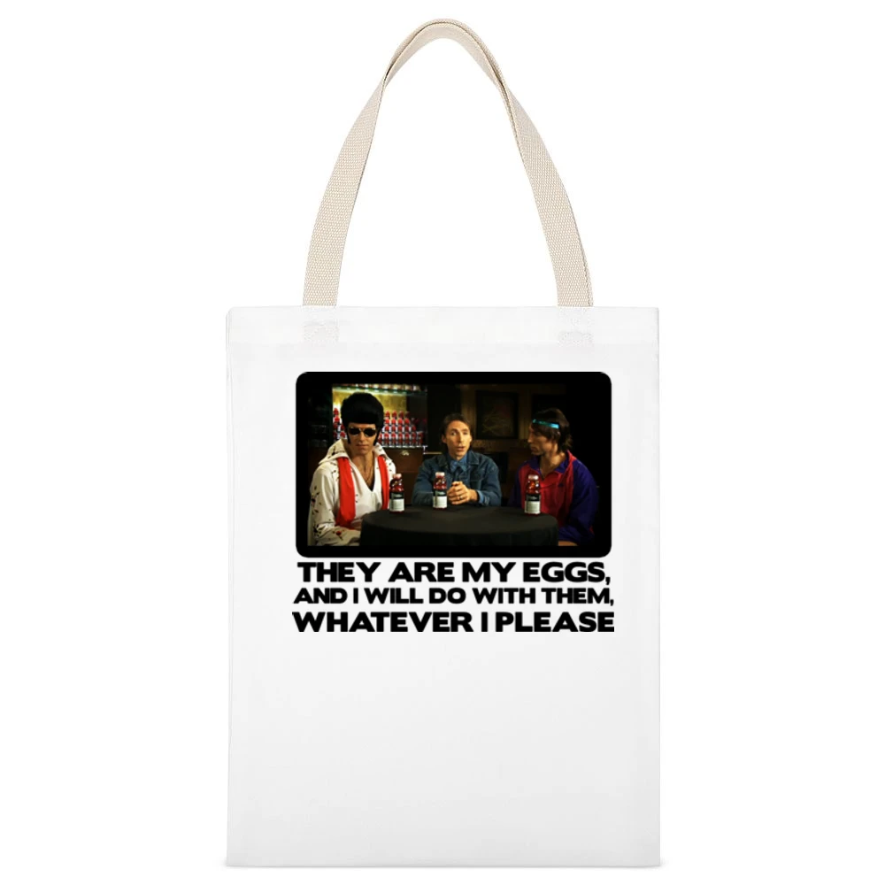 Steve Nash Most Ridiculous Egg White Canvas Tote Shopping Bag
