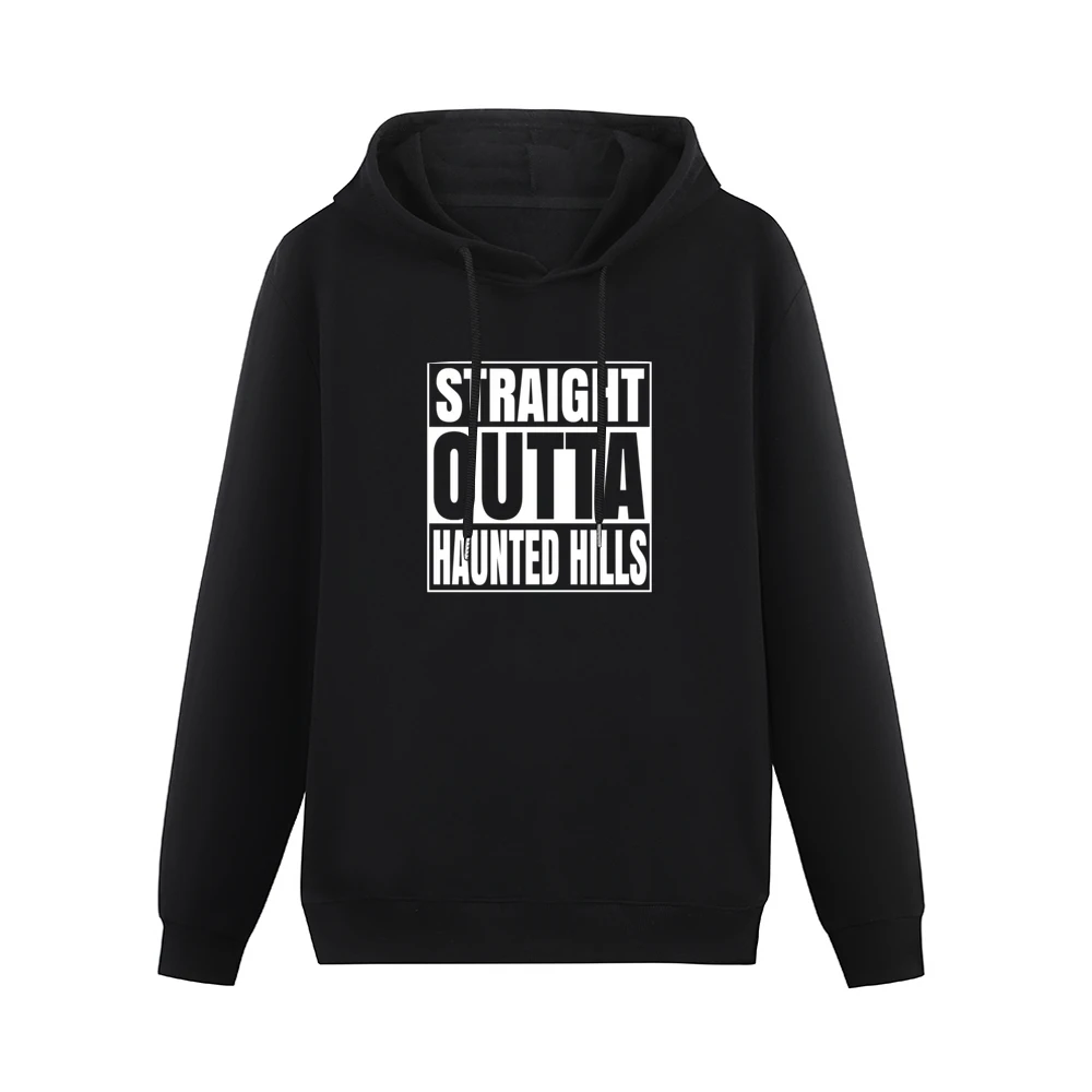 Straight Outta Haunted Hills Fortnite Battle Royale Funny Video Game T Men Hoodie Without Pocket