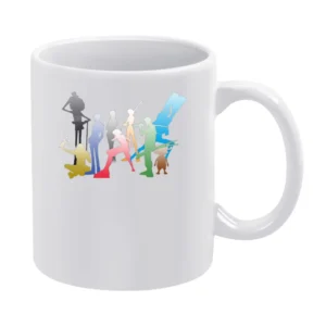 Straw Hat Pirates Member Luffy Zoro Nami Usop Sanji Chopper Robin Fran White Mug