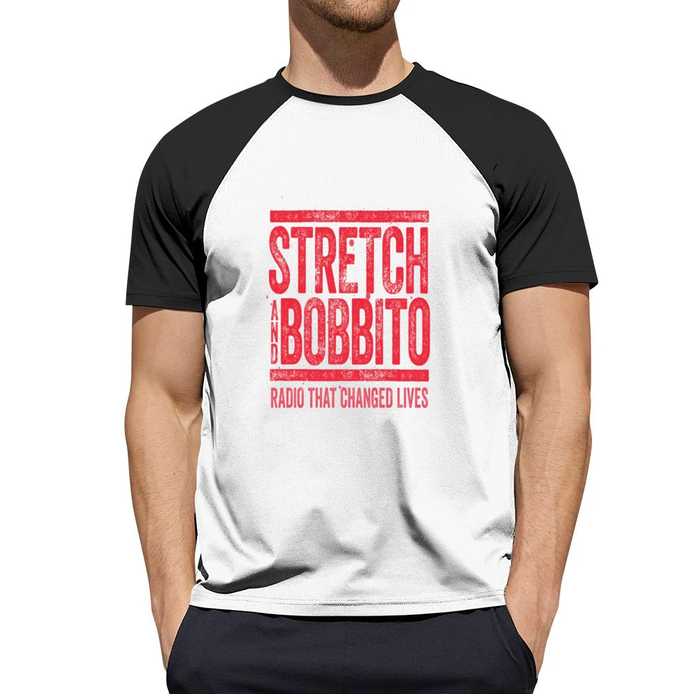 Strech and Bobbito Tshirt Men Short Sleeve T-Shirt