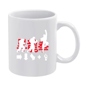 Street Fighter Shoryuken Tee White Mug