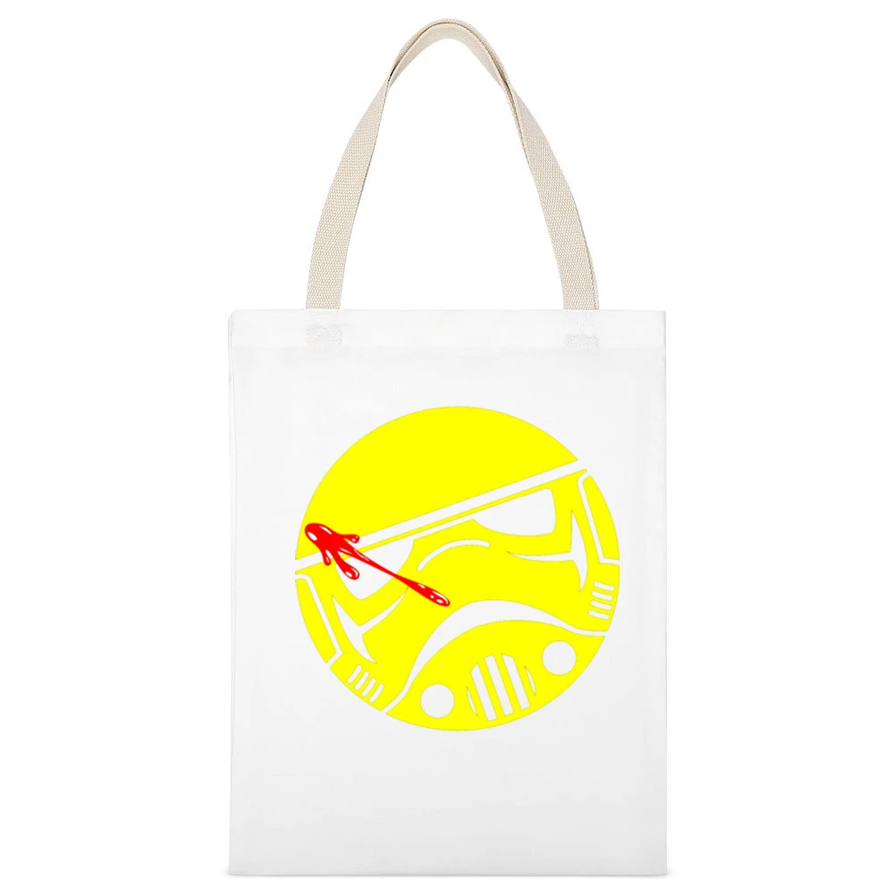 Strom trooper watchmen White Canvas Tote Shopping Bag