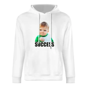 Success Kid Funny Popular Internet Meme Baby European Size Men Hoodie