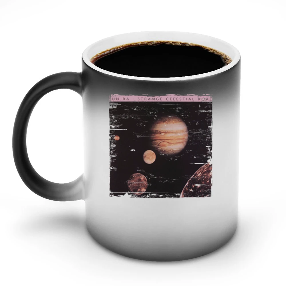 Sun Ra Strange Celestial Road Album Cover Distressed Image Discoloration Mug