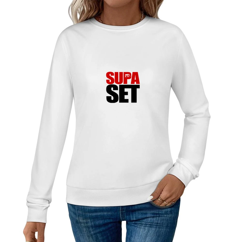 Supa Set Tshirt Women Pullover Sweatshirt