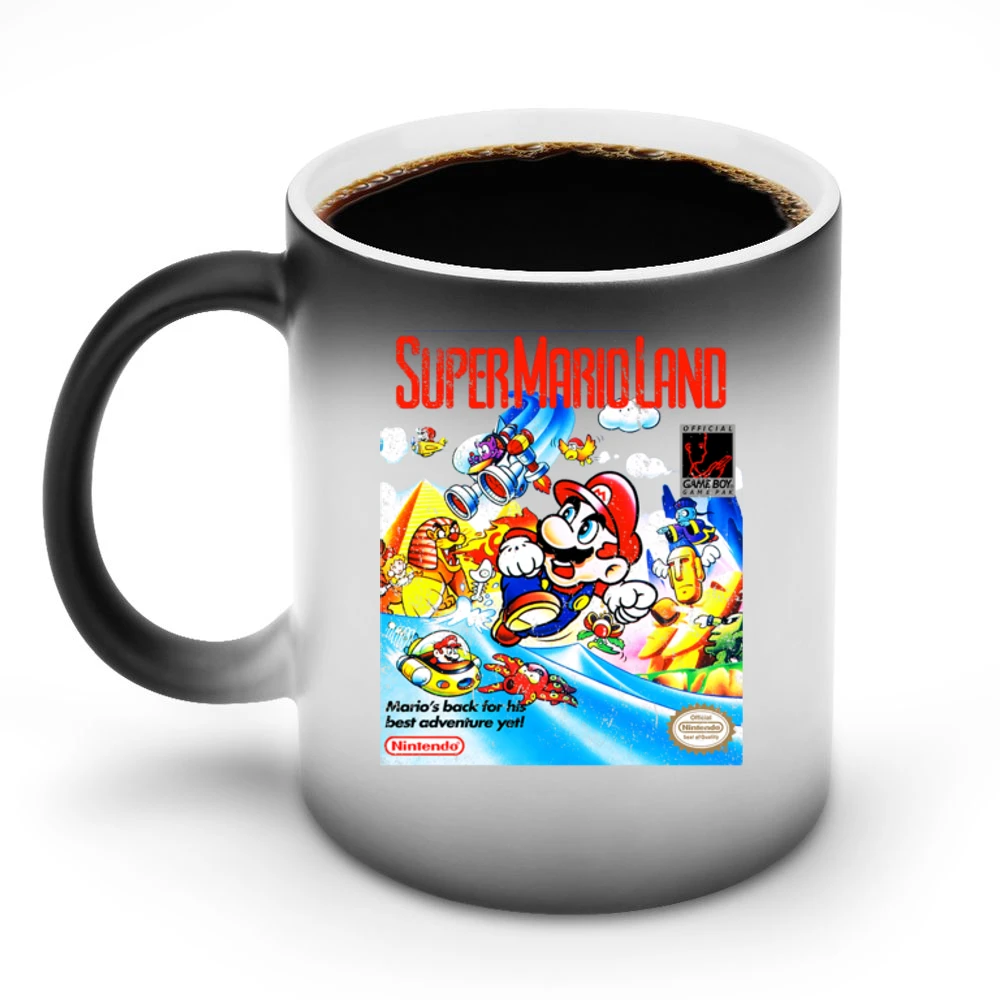 Super Mario Land Game Boy Nintendo Old School Retro Video Game Fan Dis Discoloration Mug