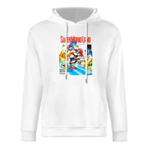 Super Mario Land Game Boy Nintendo Old School Retro Video Game Fan Dis European Size Men Hoodie