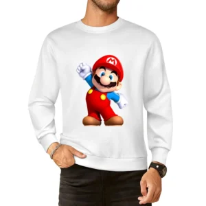 Super Mario Tshirt (all Styles And Colors Available) European Size Pullover Sweater