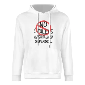 Supergirl No Spoilers Last Episode Tv Funny European Size Men Hoodie