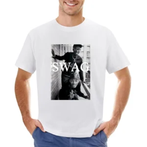 Swag Vintage Will Smith Fresh Prince Cool Urban Hip Hop Graphic T Shir Asian Size Men T-Shirt