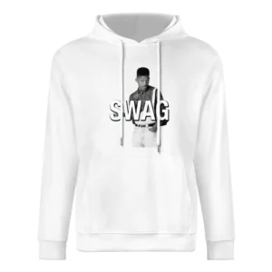 Swag Will Smith Fresh Prince Of Bel Air Funny TV Show Graphic European Size Men Hoodie