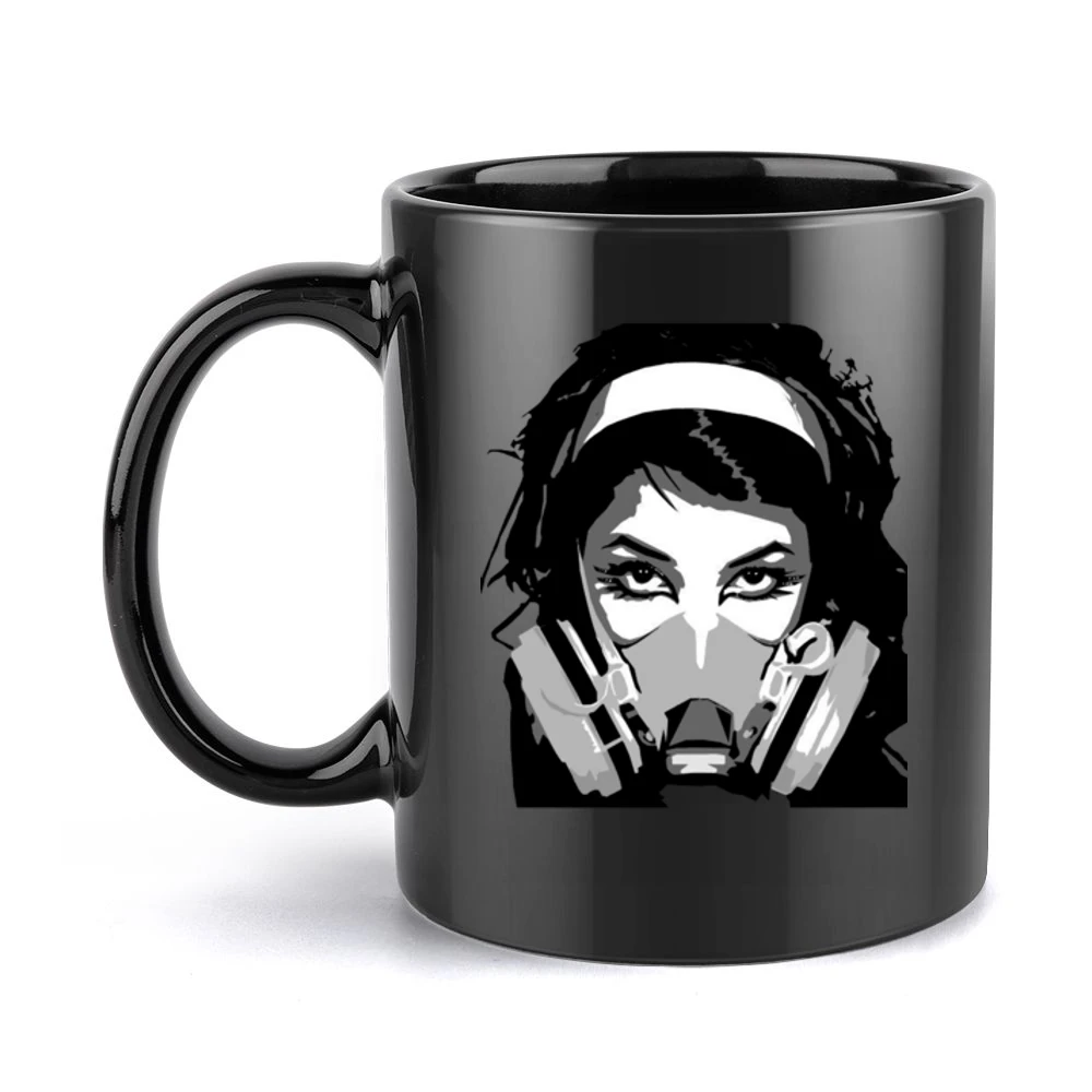 Tagger chick Black Mug