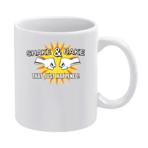 Talladega Nights Shake And Bake White Mug