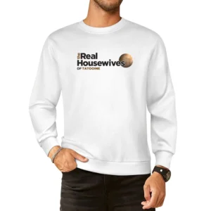 Tatooine Real Housewives Star Wars Parody White European Size Pullover Sweater
