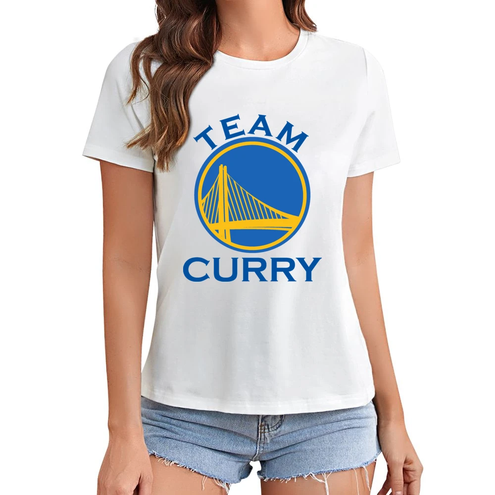 Team Curry Golden State basketball 2015 Asian Size Women Ladies T-shirt