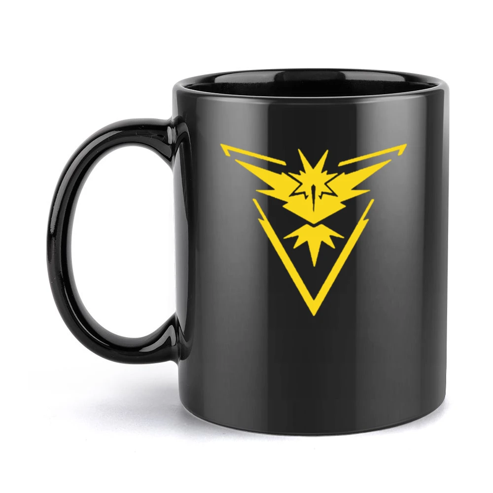 Team Instinct Pokemon Go Black Mug